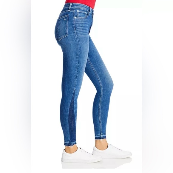 Rag & Bone Valencia Release Nina High Rise Ankle Skinny Jeans Size 26 - Picture 3 of 14